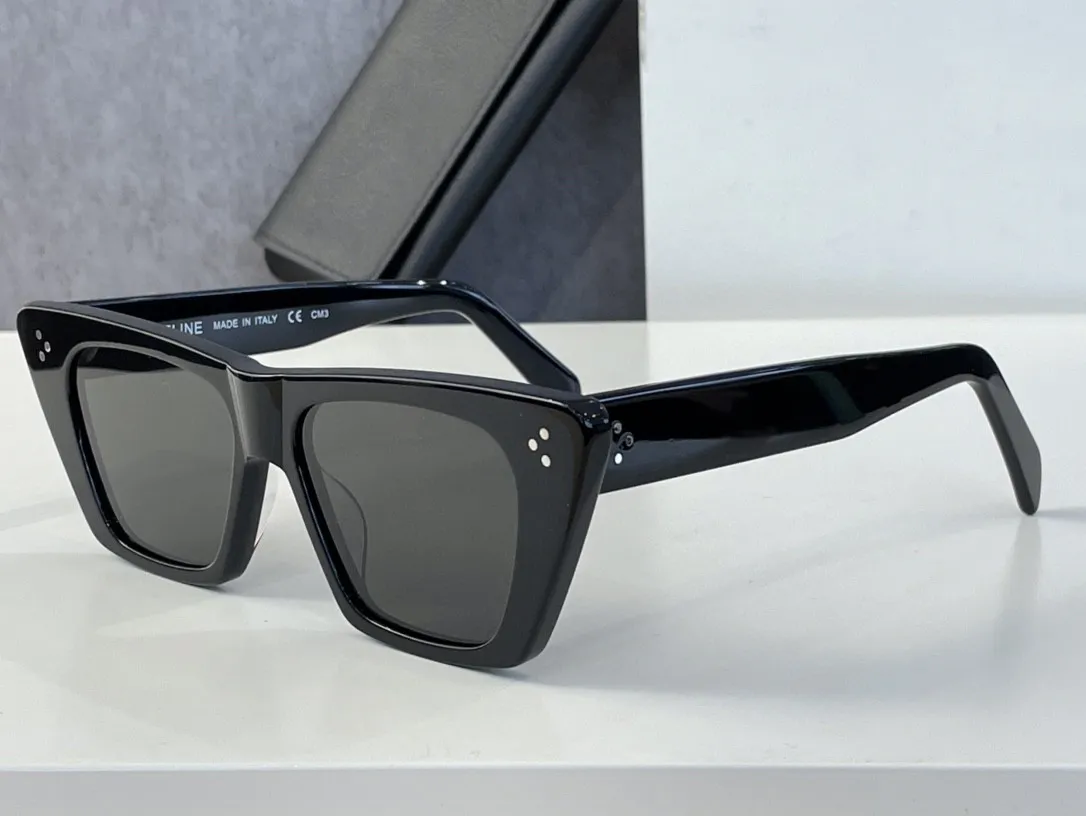 CL4S187 Top Original lunettes de soleil design de haute qualité pour hommes célèbres lunettes de marque de luxe rétro à la mode Design de mode femmes lunettes avec boîte