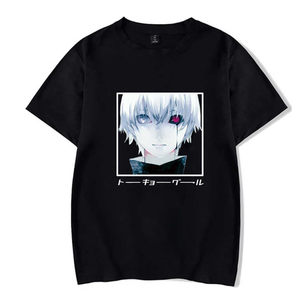Tokyo Ghoul Uniex Cloth Hip Hop Casual Mode Tokyo Ghoul T-shirt Y0809