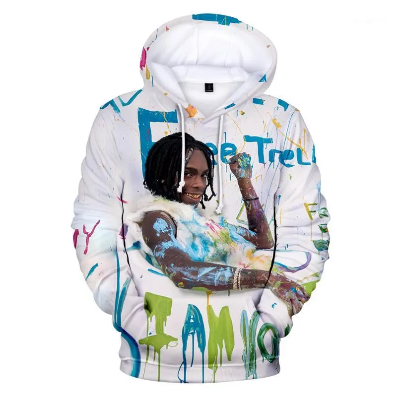 Tryckt Ynw Mely Hoodies Sweatshirts Män / Kvinnor Mode stil harajuku 3d höst mens pullover