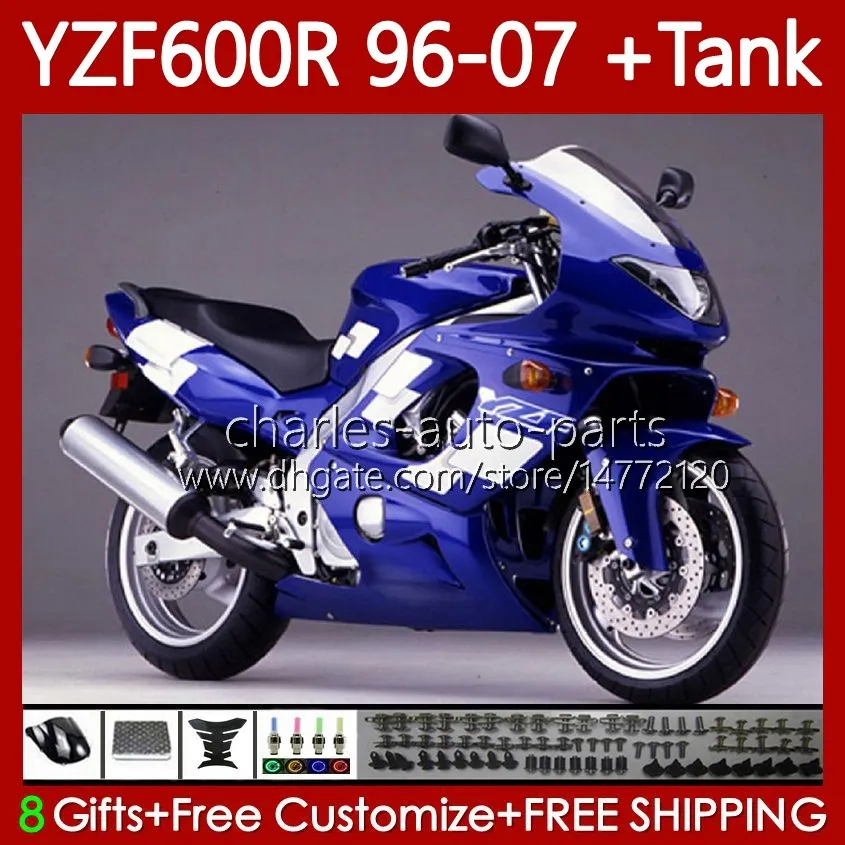 YAMAHA THUNDERCAT YZF600R YZF-600R 97 98 99 00 01ボディワーク86NO.59工場ブルーYZF600-R 02 03 04 05 06 07 600CC 1996-2007 OEMフェアリング