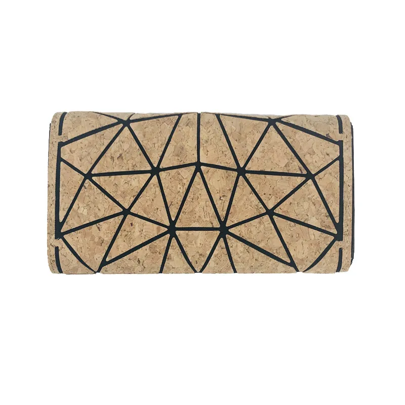 HBP Eco-Friendly Cork Grain Single Zipper Wallet The Most Stylish Way to Carry Money, Card Wallets Long Business Women`s Wallet