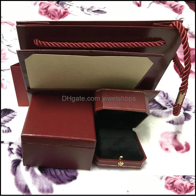 Love Bracelets Original Box silver rose gold bracelet box screw screwdriver Bangles Boxes love ring box high-grade original packaging