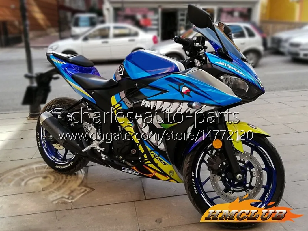 OEM Shark Electric Fish Injection Fairings For Yamaha YZF R25 2014 2018 Bodywork From Charles Auto Parts 373.51 DHgate.Com