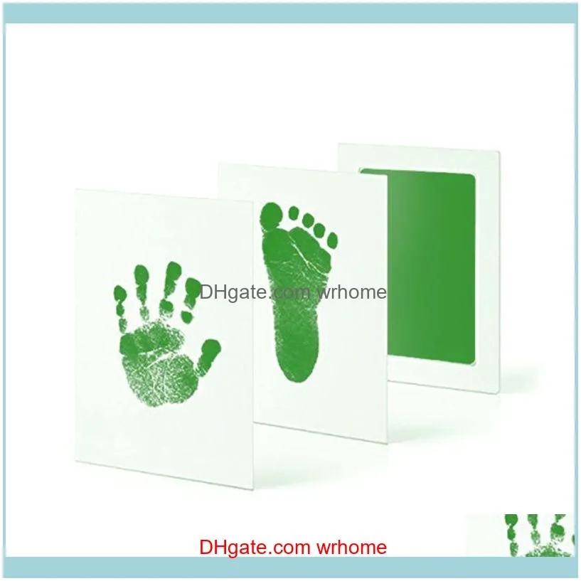 Baby Handprint Footprint Ink Pads Kits Pet Cat Dog Print Souvenir Non-Toxic1