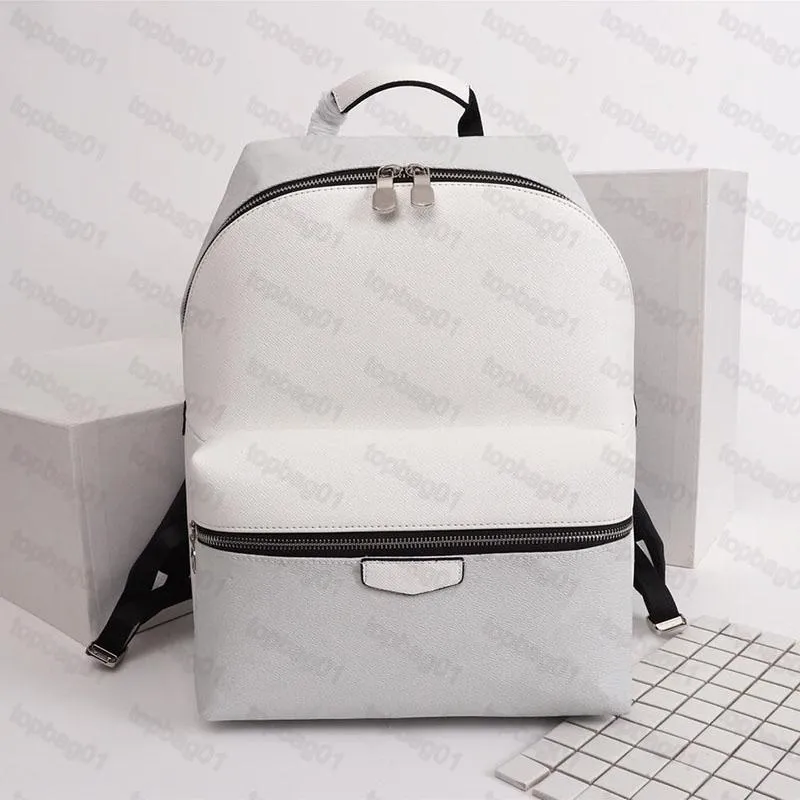 2021 Discovery Classic Designer uomo studente Zaino per uomo in vera pelle doppia tracolla design in pvc borsa scuola notebook 30230