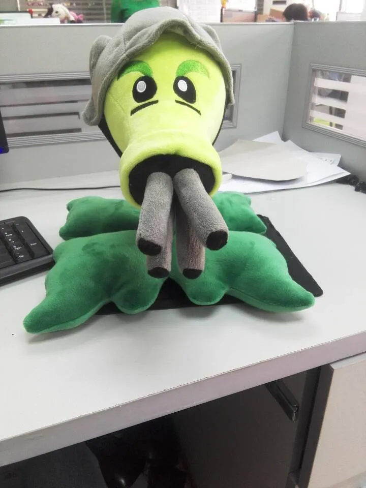 gatling peashooter plush