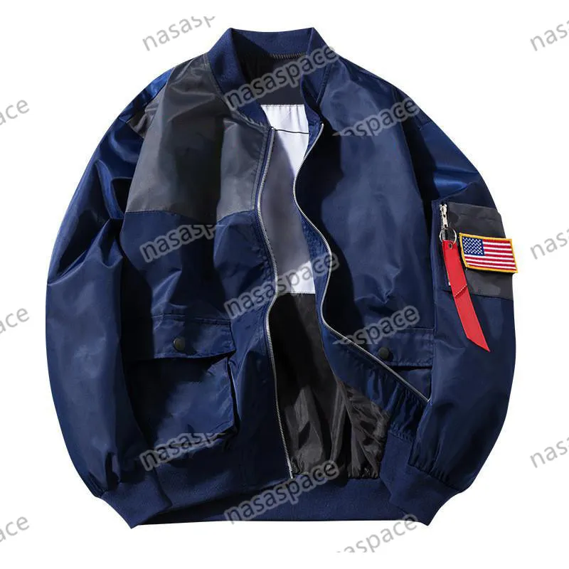 Man Jackets Outerwear MA1 Flight Pilot Bomber Jacket Men Women Designer Windbreaker Baseball Wintercoat Mens Clothing Size S-4XL