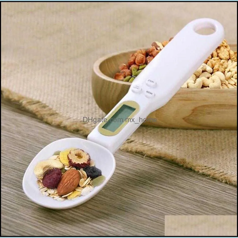 Measuring Tools 500g/0.1g measuring cup LCD Digital Kitchen Scale Gram Electronic Spoon Weight Volumn Food baking accessories with box