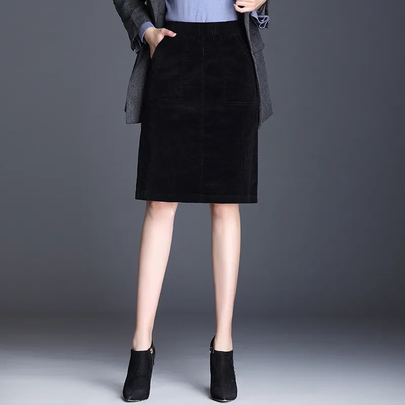 Women's corduroy skirt 48 top