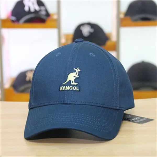 Four seasons tide brand kangol baseball caps sun protection caps hats for men and women casual fashion can be matched by couples Q0703