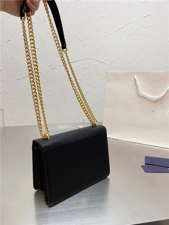 Luxury Designer Real Leather Gold Chain Shoulder Bag With Tassels Black  Tote Handbag Replica For Women, Small Size With Wallets From Bags254,  $82.08