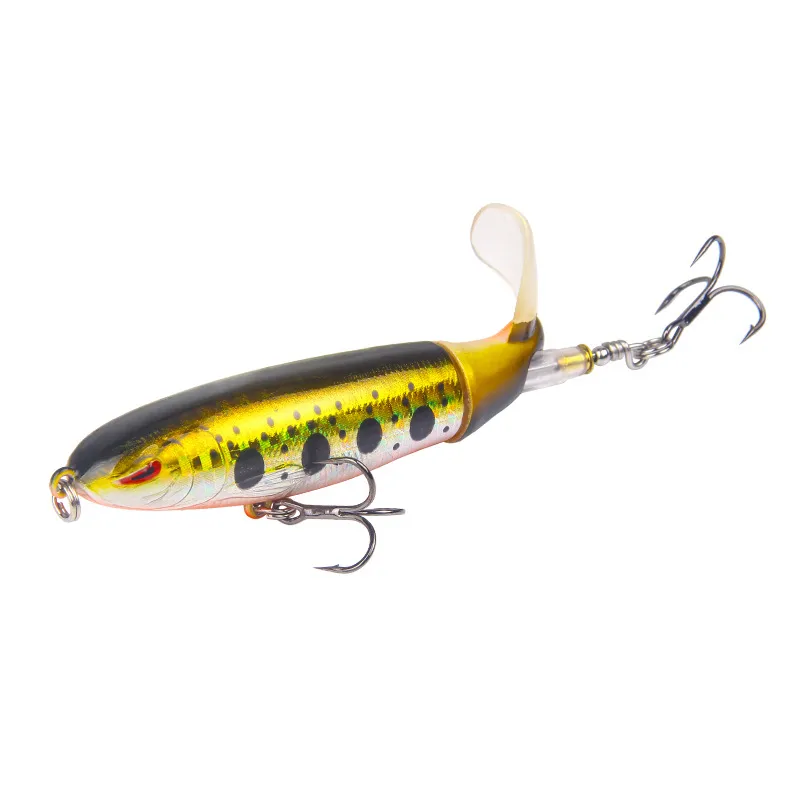 140mm/35g Water Lures Soft Rotating Tail Fishing Lure Artificial Hard Bait  Pencil Tackle Baits From Indoor_outdoor, $1.58