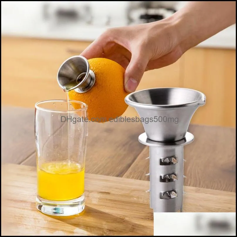 Manually Lemon Squeezer Lemon Juicer Pourer Screw Limes Oranges Drizzle  Citrus Juice Kitchen Accessories Cooking Gadgets
