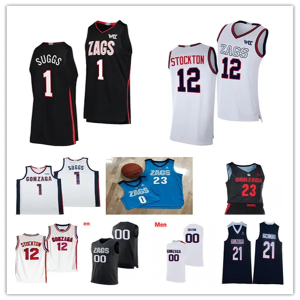 Ncaa Gonzaga Bulldogs ZAGS Jersey Basketball Corey Kispert Drew Timme Joel Ayayi Jalen Suggs Chet Holmgren Julian Strawther Hunter Sallis Andrew Nembhard Bolton