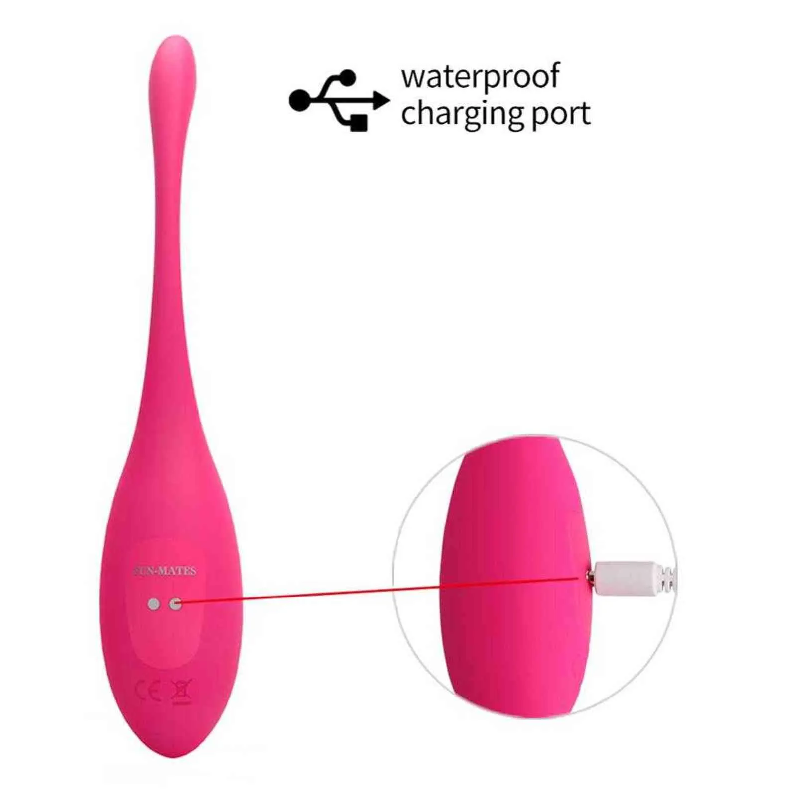 NXYVibrator Silikon Vibrator APP Wireless Remote G-punkt Massage Klitoris Stimulator Kegel Ball Vibrierende Ei Erotikspiele Sexspielzeug für Frauen 1123