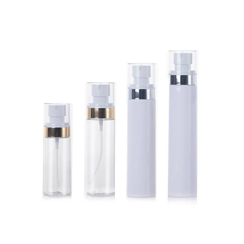 Bouteilles de parfum en plastique, conteneurs cosmétiques, pompe de pulvérisation, sous-bouteille Portable de voyage, 60ml, 80ml, 2021 ml, 100, 120