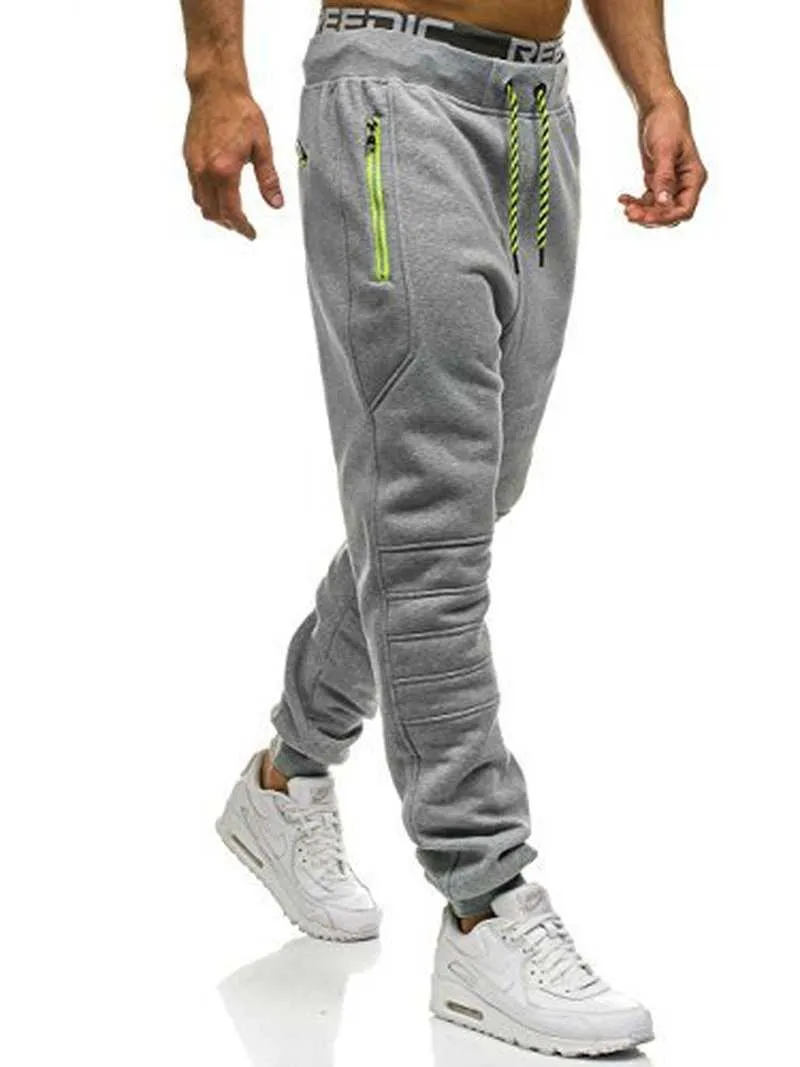 Mens polyester workout clearance pants