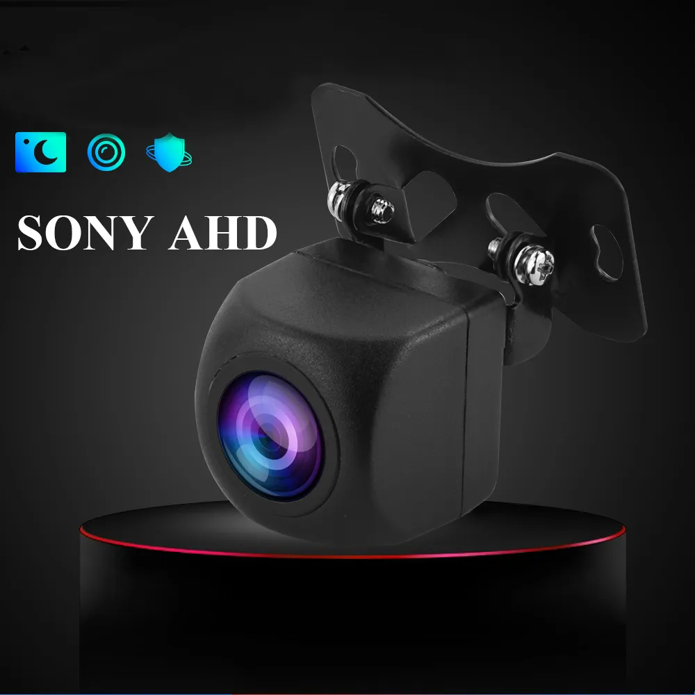 170 Derece Açı HD Otomatik Dikiz Kamera Evrensel Araba Yedekleme Park Kamera Gece Görüş Su Geçirmez AHD Renk Görüntü