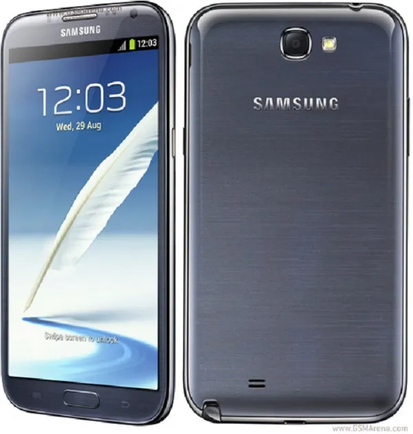 Receitado Original Galaxy Samsung Nota II 2 N7100 Quad Core 2GB RAM 16GB ROM 8MP 5,5 polegadas Smartphone 3G celular