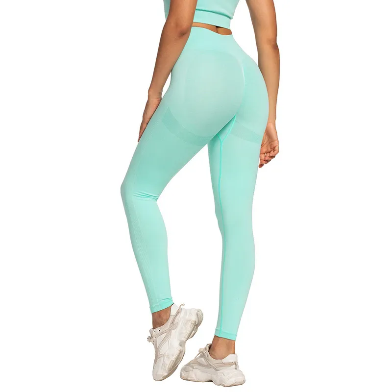 High Waisted Seamless Yoga Seamless Workout Leggings For Fitness And Sport  Butt Lifting, Stretchy, And Comfortable Gym Outfit 220216 From Nan03, $8.5