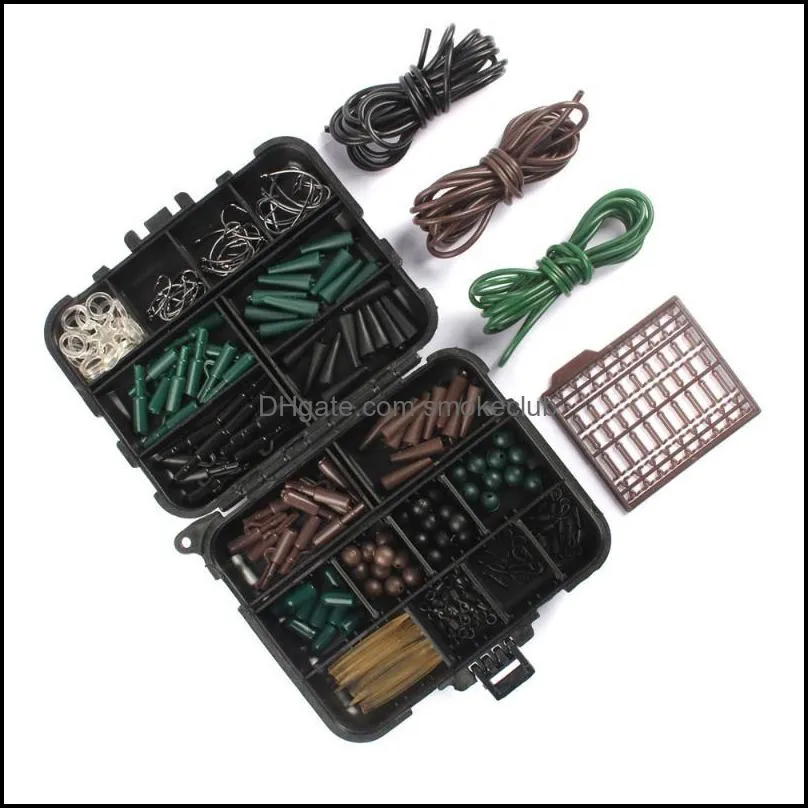 Set Outdoor Box-Packed Fishing Accessories Group Suit Sea Line Mountings Box Portable Professional Gear