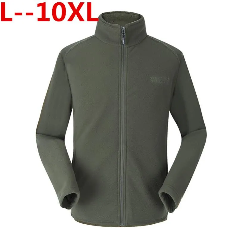 Men's Jackets Plus Size 10XL 9XL 8XL 7XL 6XL 5XL 4XL US Military Man Fleece Tactical Jacket Thermal Breathable Coat Outerwear Army Clothes