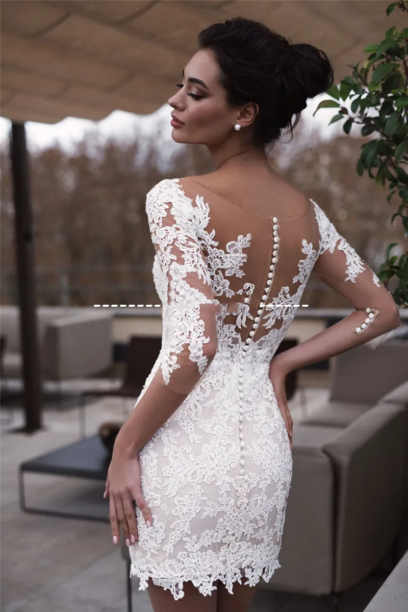 sexy short wedding dresses