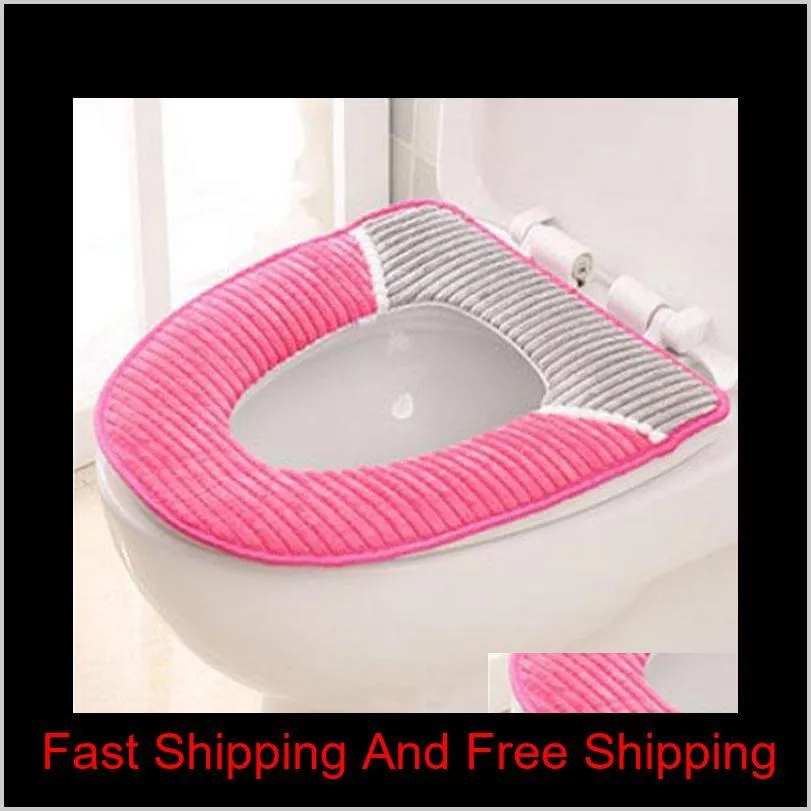 toilet cover seat lid pad bathroom protector closestool soft warmer pedestal pan all shape toilet seat cover mat wc cover case