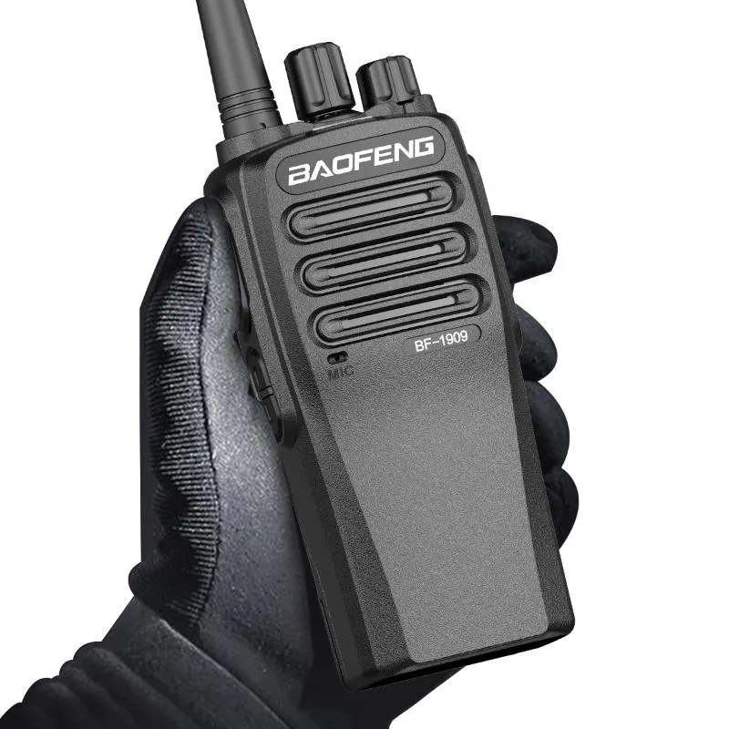 Walkie Talkie Baofeng BF-1909 12W высокая мощность UHF 400-470MHZ 50 км Длинновыходное портативное портативное двухстороннее радио для охоты