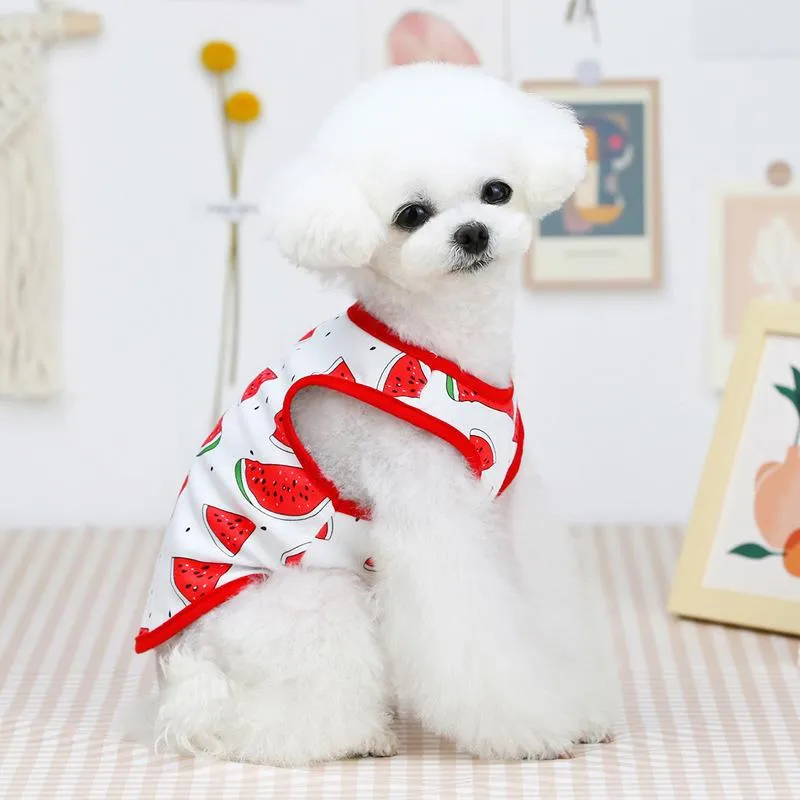 T-shirt Pour Chien Drapeau Suisse - Doux, Respirant, Facile à Mettre - Pour Petits Chiens - 3