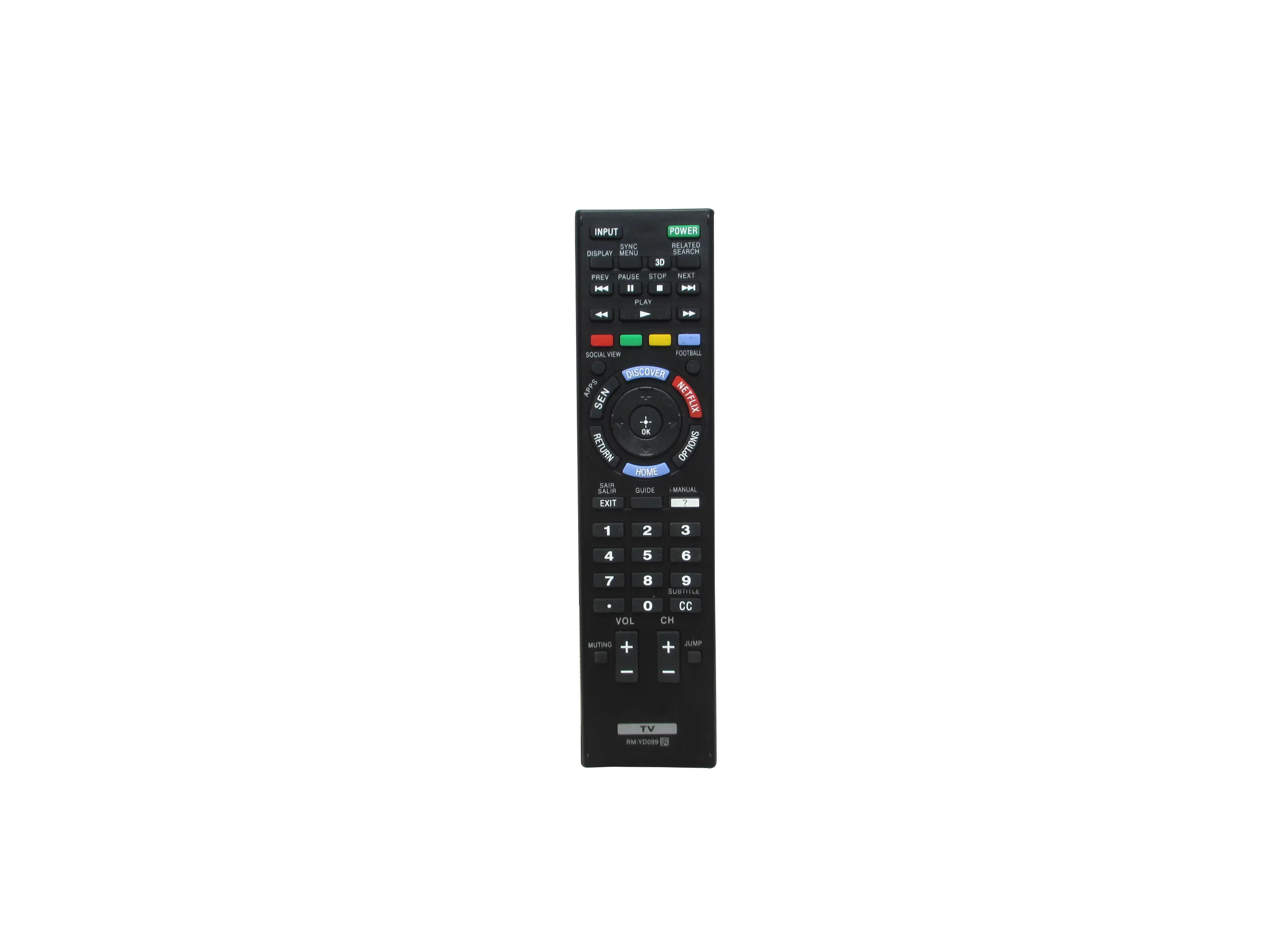 Telecomando per Sony RM-YD099 KDL-42W805B KDL-50W805B KDL-50W807B KDL-55W805B KDL-55W950B KDL-55W955B KDL-55W957B KDL-60W855B KDL-60W857B BRAVIA LED HDTV TV
