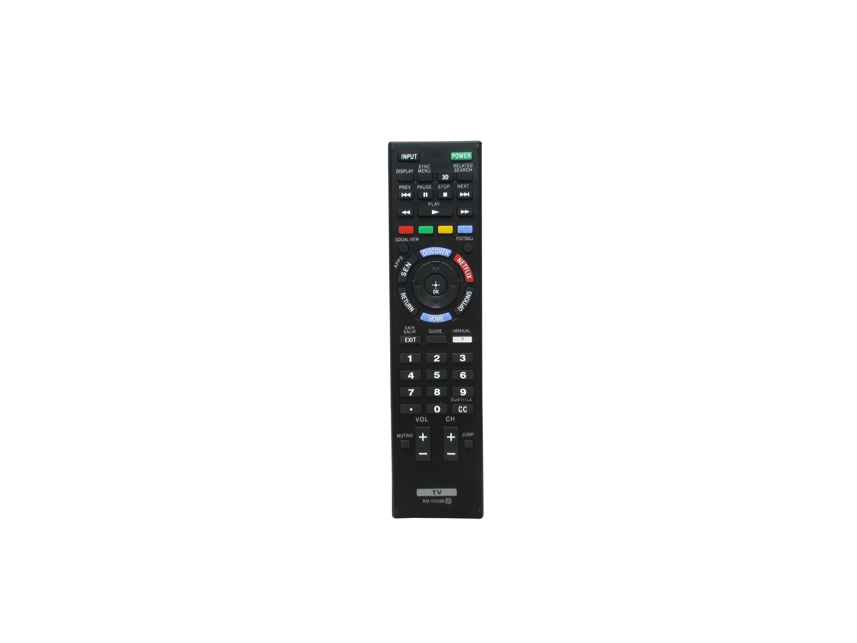 Télécommande Pour Sony RM-YD099 KDL-42W805B KDL-50W805B KDL-50W807B KDL-55W805B KDL-55W950B KDL-55W955B KDL-55W957B KDL-60W855B KDL-60W857B TVHD LED BRAVIA