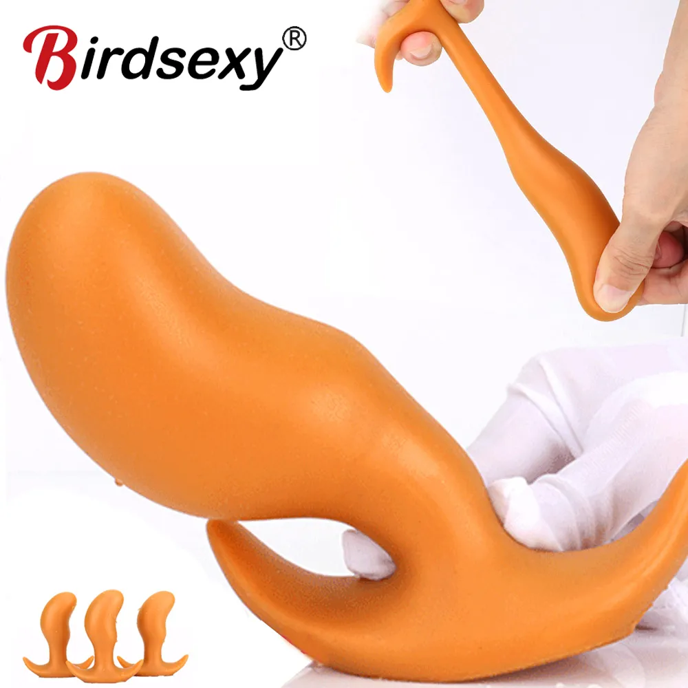 Brinquedo Anal Gay Grand Silicone、Brinquedo Sexyual Para Homens E Mulheres、Massagem da Prstata、Dilatador astimulao do Nus