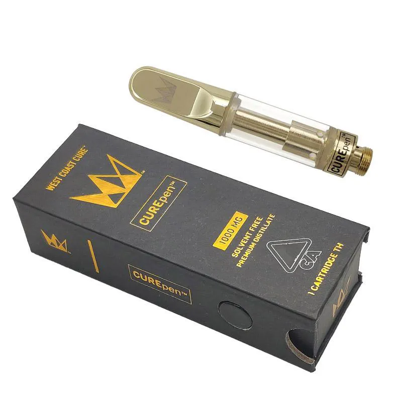 Curepen Gold Atomizer West Coast Cure Pen Cartridges With Childproof