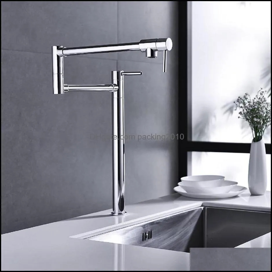 US STOCK Pot Filler Faucet with Extension Shank Chrome a18 a01