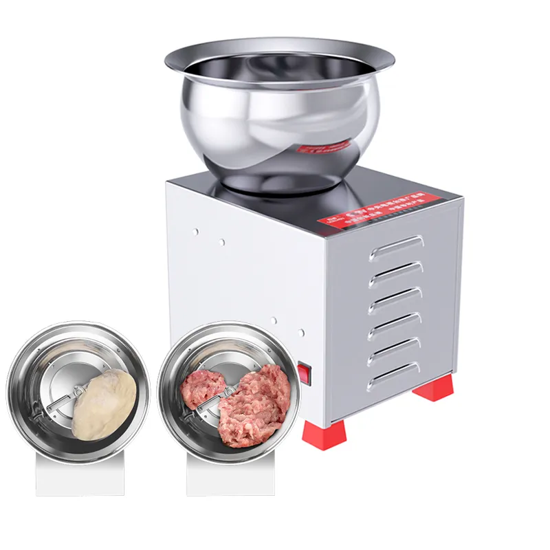 Commercial Flour Dough Mixer Bread Kneading Machine Household Small Stainless Steel Food Mixing Machine