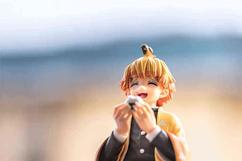Jual Demon Slayer Figure Anime Nezuko Tanjirou Shinobu Zenitsu Hashibira  Inosuke Eat Rice Balls PVC Action Figurine Kimetsu No Yaiba - 18CMWith Box  di Seller RUI YAO TOY - 连云港, 中国