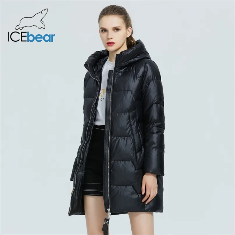 parka di marca di alta qualità prodotti di abbigliamento femminile inverno caldo giacca imbottita da donna di media lunghezza GWD6I 210923