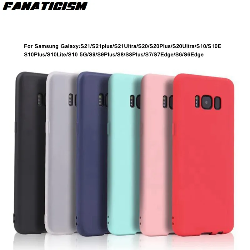 Candy Color Matte Case For Samsung Galaxy 5G A13 M22 M21 A03 A53 A33 M52 A03S M32 A22 A02 M62 A32 A02S A72 A52 A42 M31S M51 M01 Soft TPU Silicone Phone Cover