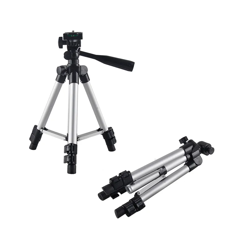 2021 Açık Balıkçılık Lambası Braketi Evrensel Taşınabilir Kamera Aksesuarları Teleskopik Mini Hafif Tripod Standı YENI