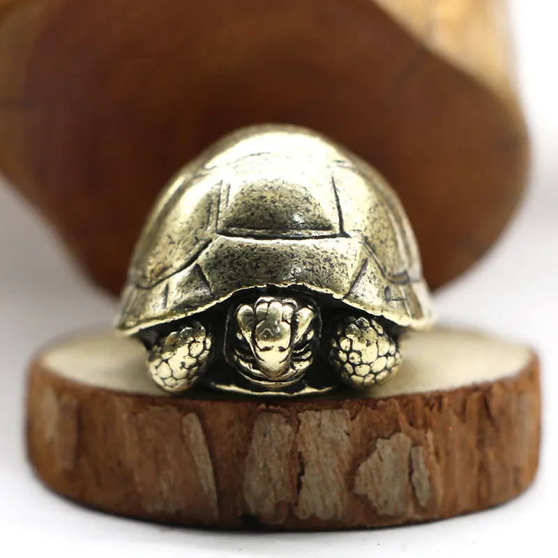 brass turtle figurines (9)