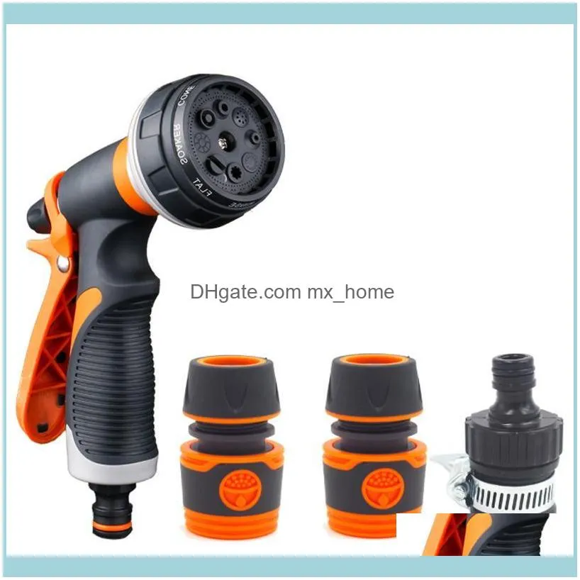 Watering Supplies Patio, Lawn Garden Home & Gardenwatering Equipments Water Nozzle With Heavy Duty 8 Adjustable Patterns, Slip And Resistant