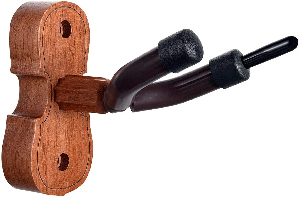 Gancio Da Parete Per Violino In Mogano - Supporto Sicuro Per Casa E Studio, Fino A 18kg - Foto 10