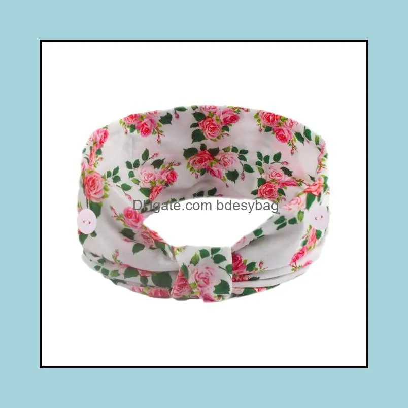 Women`s headband with wide kerchief and crossed knots women`s elastic headband accessories