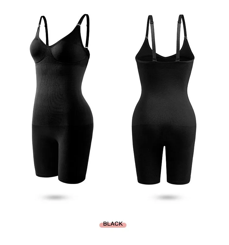 Seamless Bodyshaper Bodysuit for Women - Full Body Shapewear Body