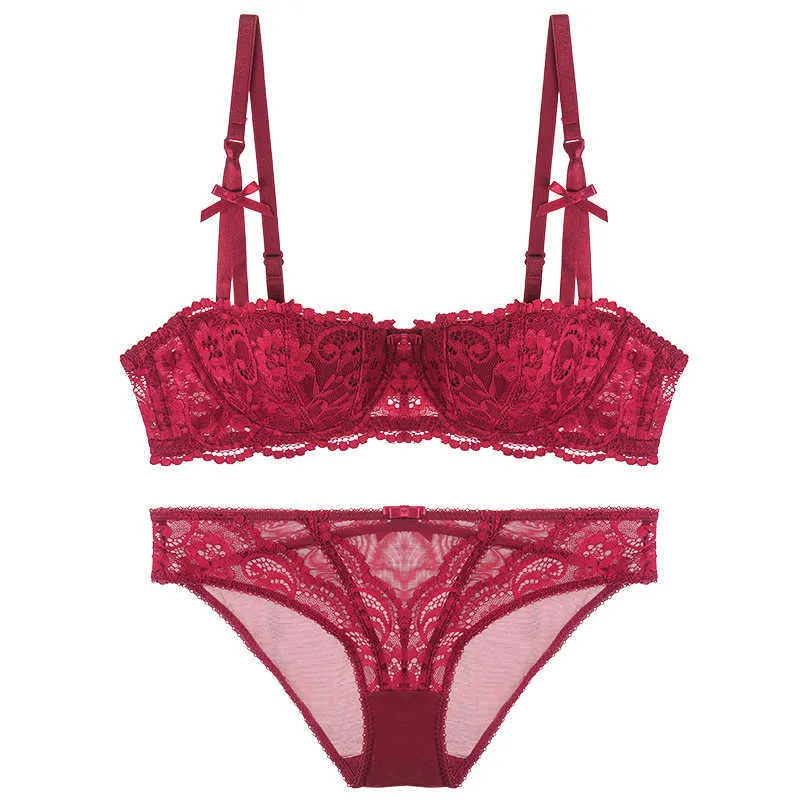 Sexy Reggiseno A Immersione E Mutandine In Pizzo DANAF. Trasparenze E Comfort Taglie 32-42 A-DDE!