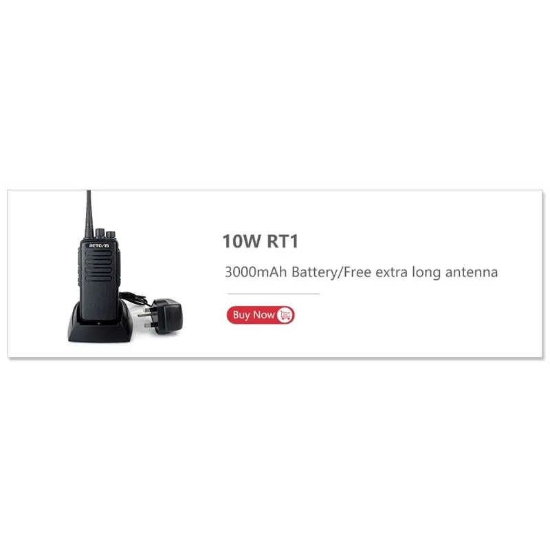 10W Long Range Walkie-talkie Retevis RT86, Powerful Walkie Talkie for  Hunting