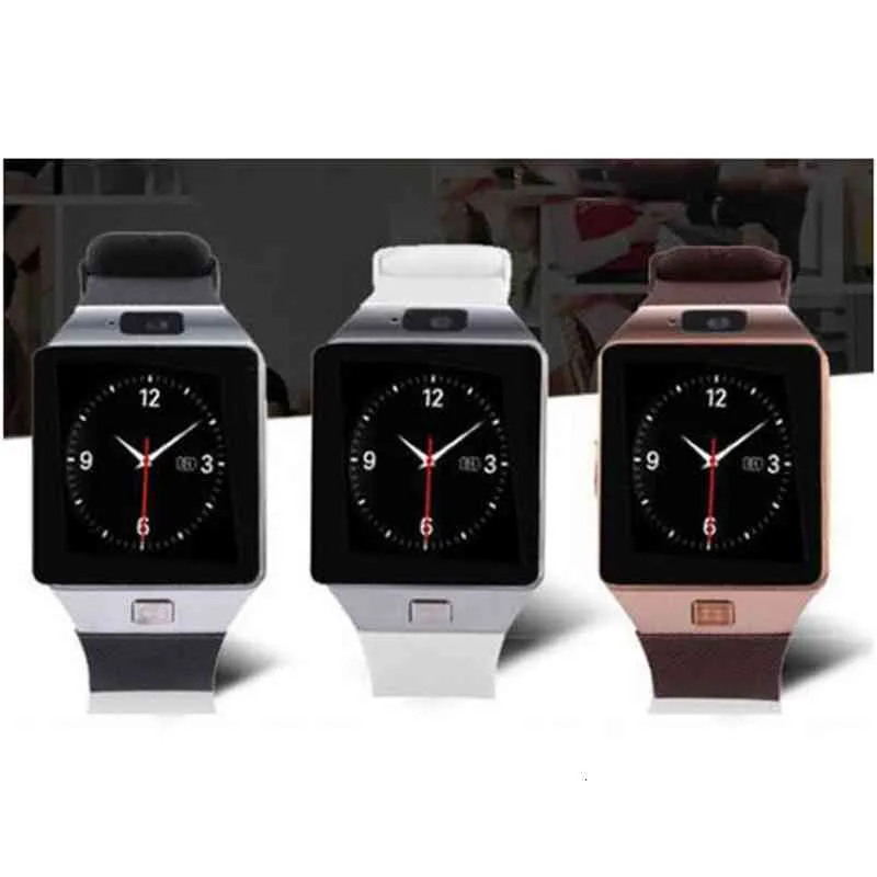 Dz09 Smart Watch Wrisbrand Android Iphone Sim Intelligent Mobile Phone Sleep State Telephone Watchs With Package