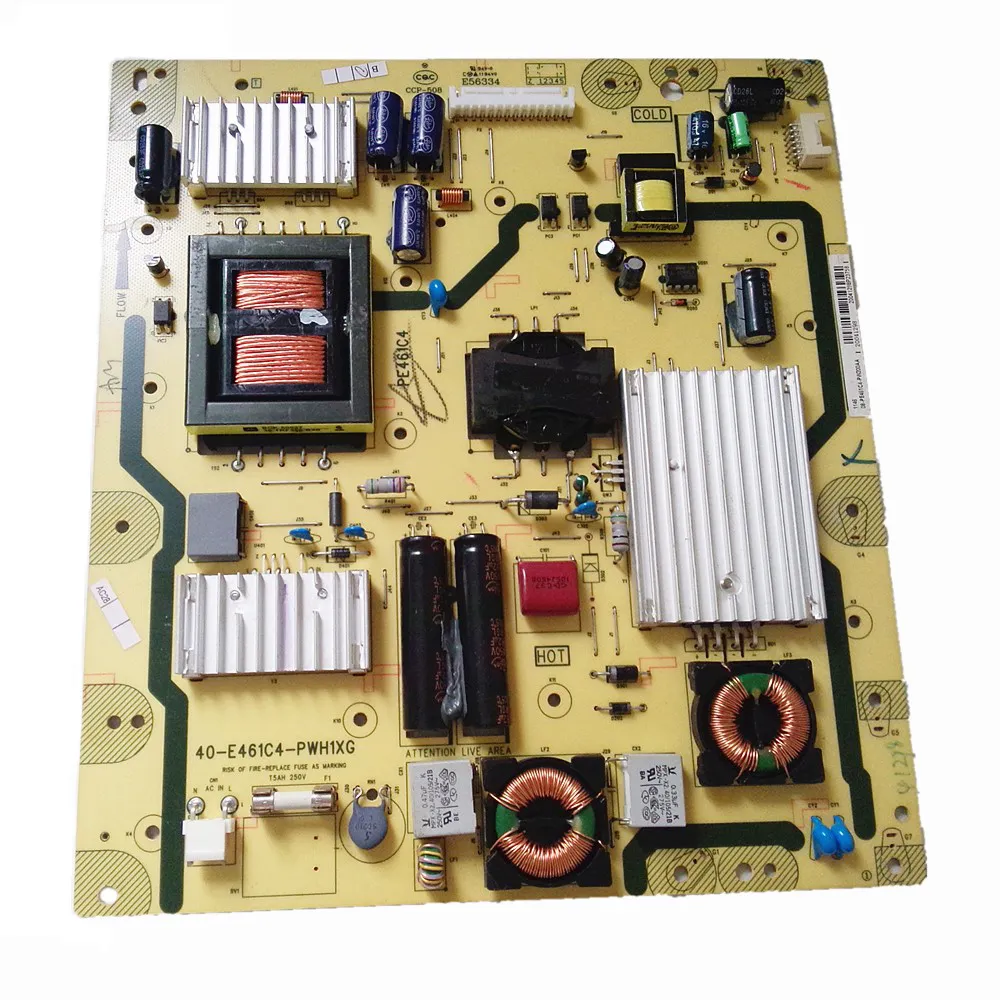 원래 LCD 모니터 전원 공급 장치 PCB 장치 TV 40-E461C4-PWH1XG / PWI1XG 08-PE461C4-PW200AA 용 TV 텔레비전 TV 보드 부품