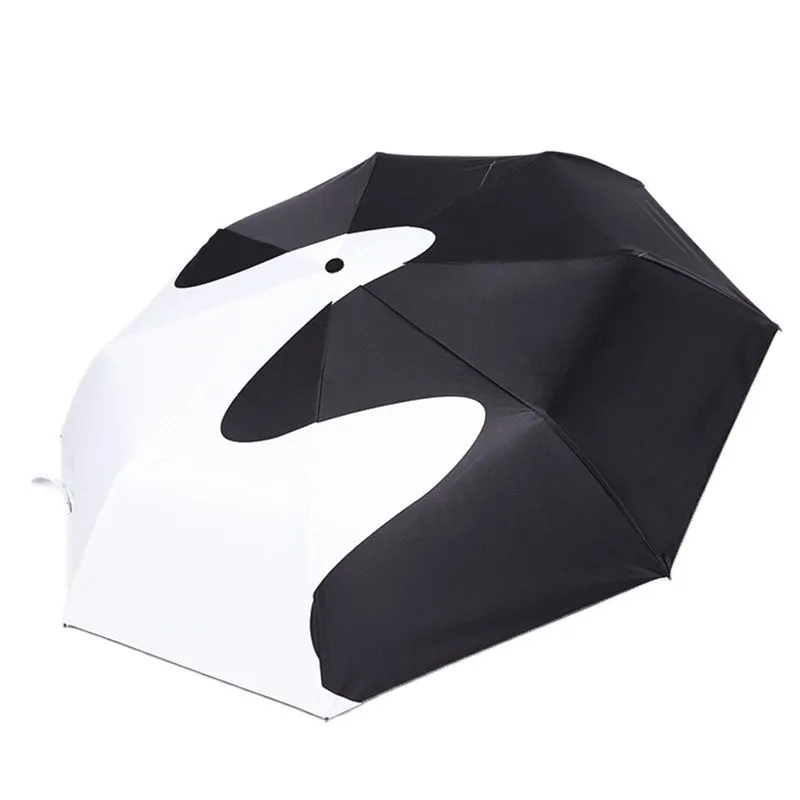 Yeni Rüzgar Geçirmez Seyahat Şemsiye Güneşlik UV Hediye Şemsiye Kadınlar ve Adam Kompakt Taşınabilir Katlanır Yağmur Şemsiyeleri Açık